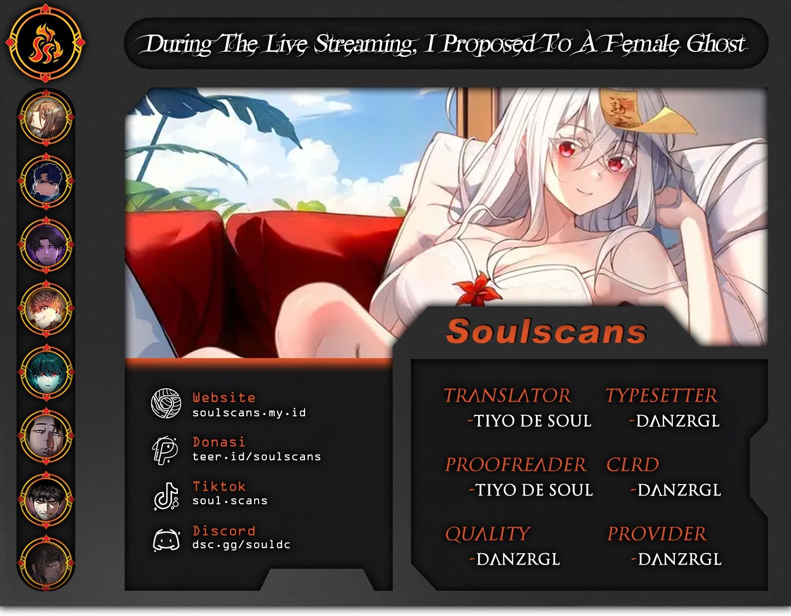 During The Live Streaming, I Proposed To A Female Ghost chapter 17