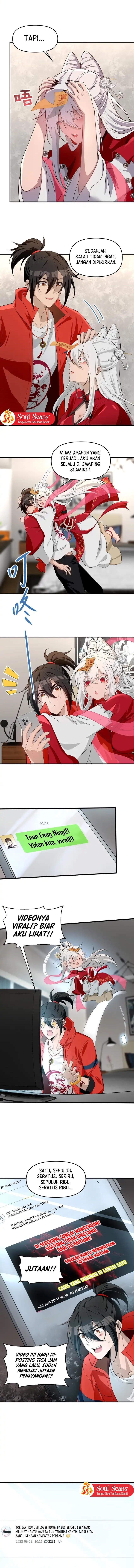 During The Live Streaming, I Proposed To A Female Ghost chapter 17