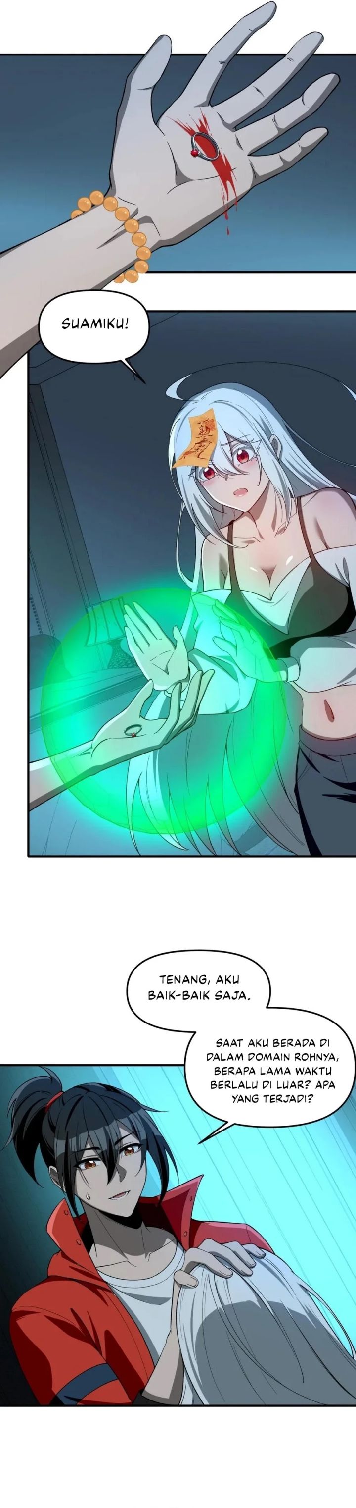 During The Live Streaming, I Proposed To A Female Ghost chapter 32