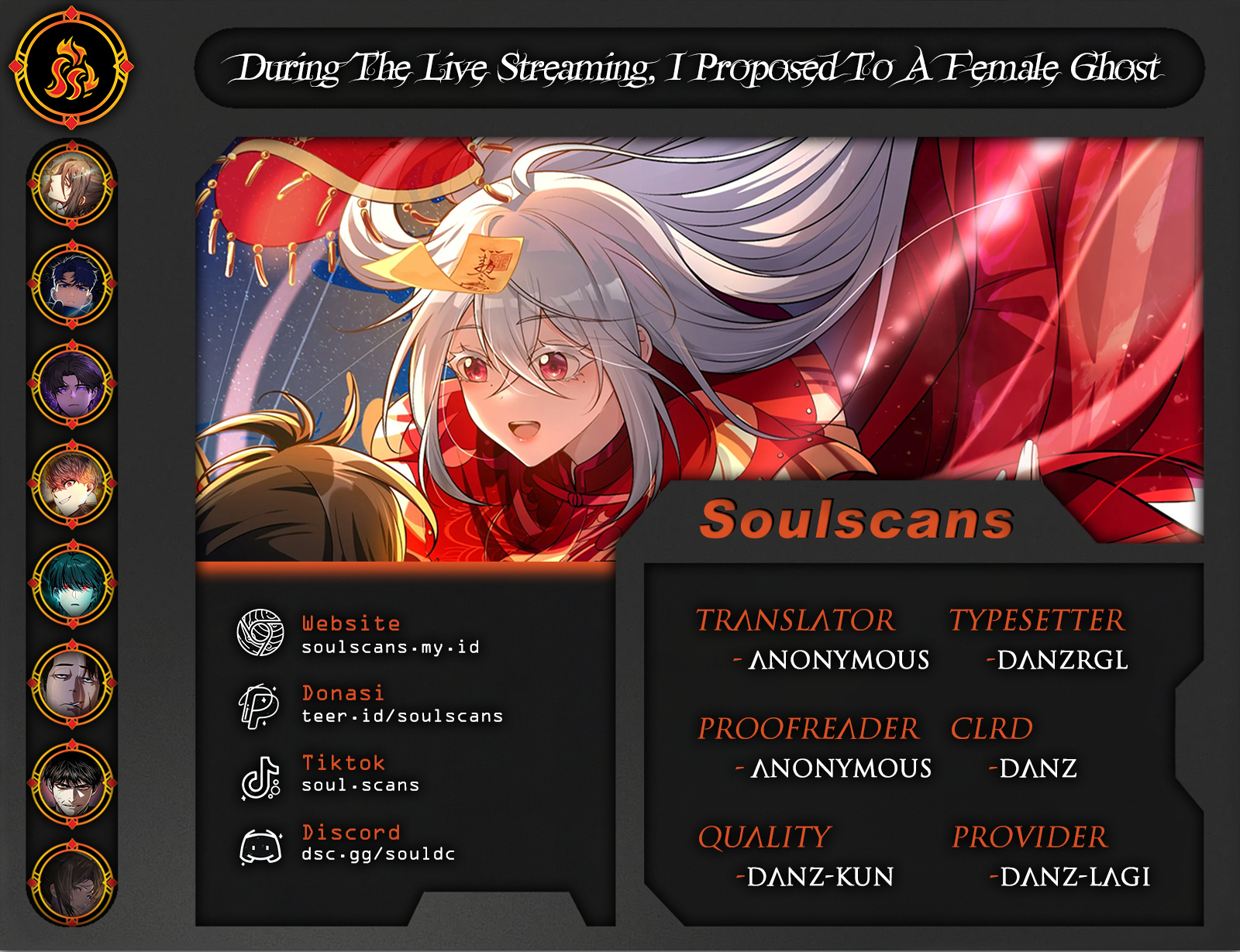 During The Live Streaming, I Proposed To A Female Ghost chapter 38