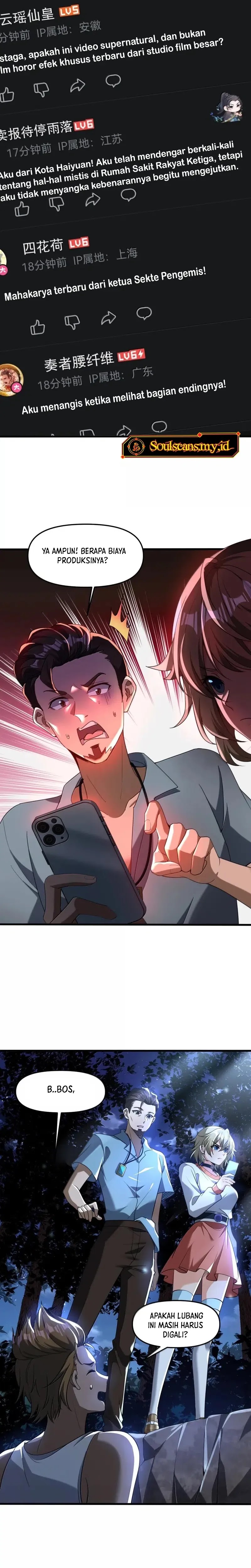 During The Live Streaming, I Proposed To A Female Ghost Chapter 76 Bahasa Indonesia