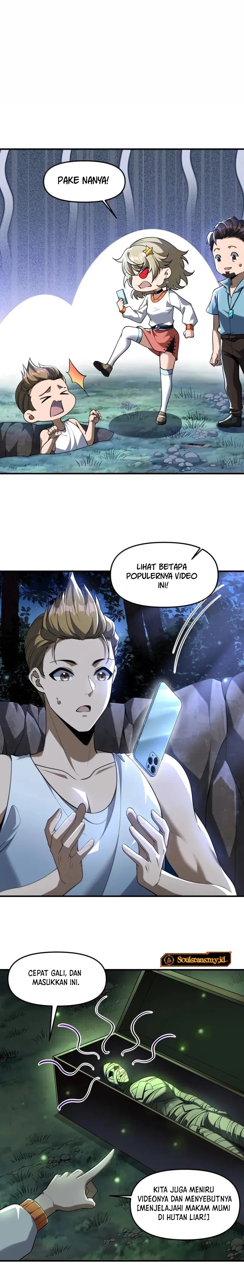 During The Live Streaming, I Proposed To A Female Ghost Chapter 76 Bahasa Indonesia