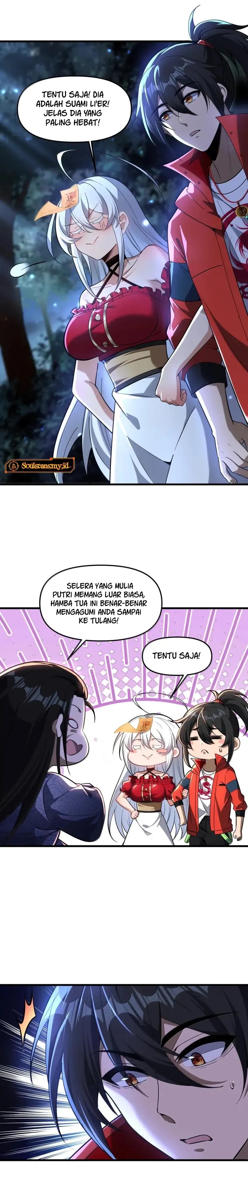 During The Live Streaming, I Proposed To A Female Ghost Chapter 77 Bahasa Indonesia