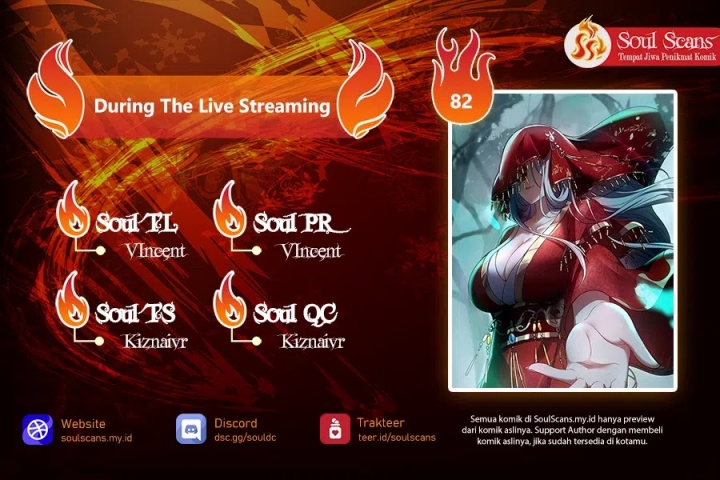 During The Live Streaming, I Proposed To A Female Ghost Chapter 82 Bahasa Indonesia