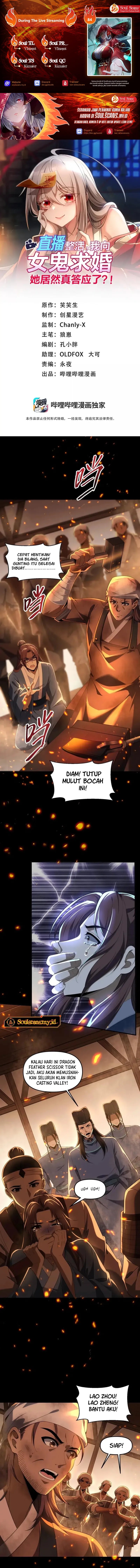 During The Live Streaming, I Proposed To A Female Ghost Chapter 84 Bahasa Indonesia