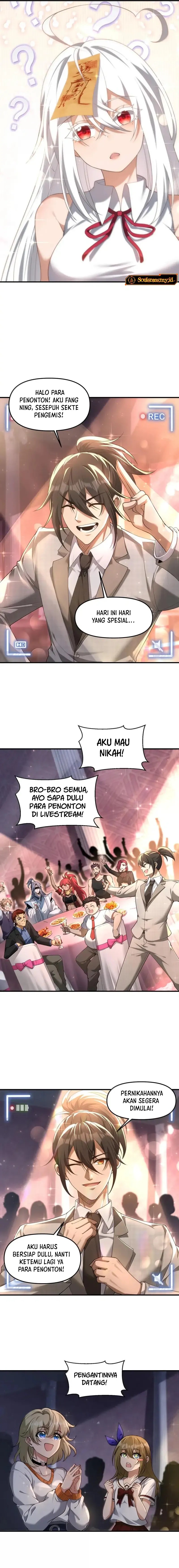 During The Live Streaming, I Proposed To A Female Ghost Chapter 105 Bahasa Indonesia