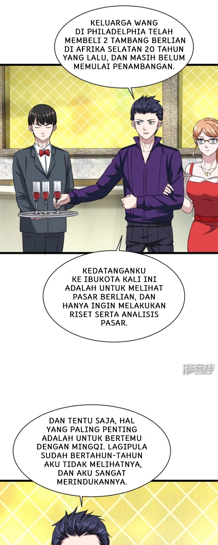 Dushi Xiewang Chapter 19 Bahasa Indonesia