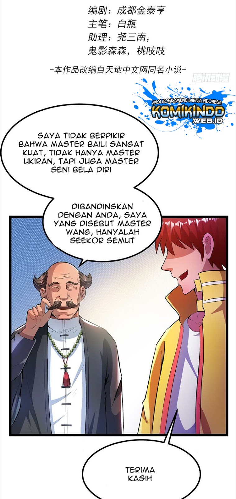 Dushi Xian Wang Chapter 18 Bahasa Indonesia