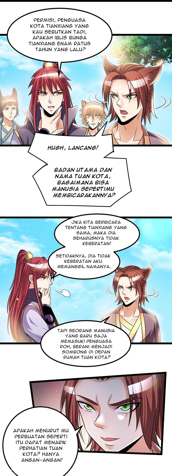 Dushi Xian Wang Chapter 195 Bahasa Indonesia