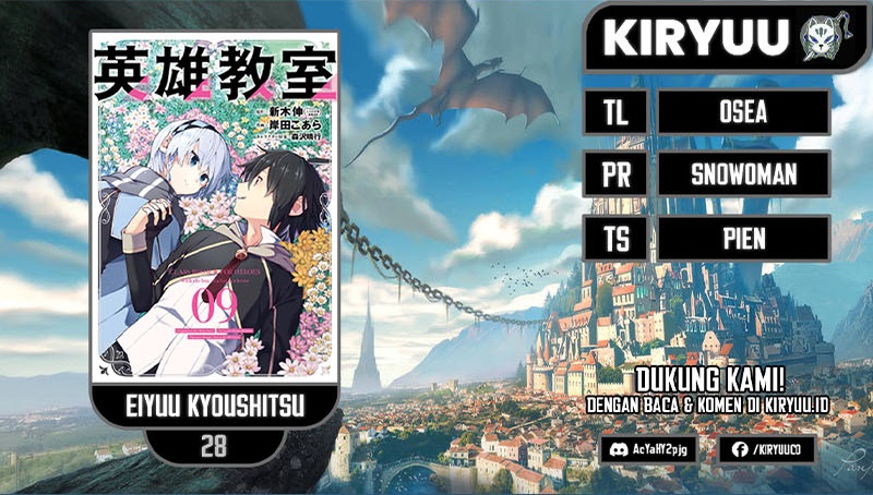 Eiyuu Kyoushitsu (Reboot) Chapter 28 Bahasa Indonesia