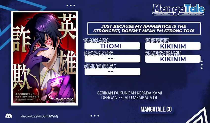Eiyuu Sagi – Deshi ga Saikyou Dakaratte Shishou Made Tsuyoi to Omouna yo!? chapter 3