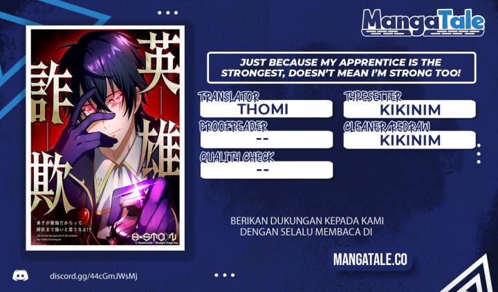Eiyuu Sagi – Deshi ga Saikyou Dakaratte Shishou Made Tsuyoi to Omouna yo!? chapter 8