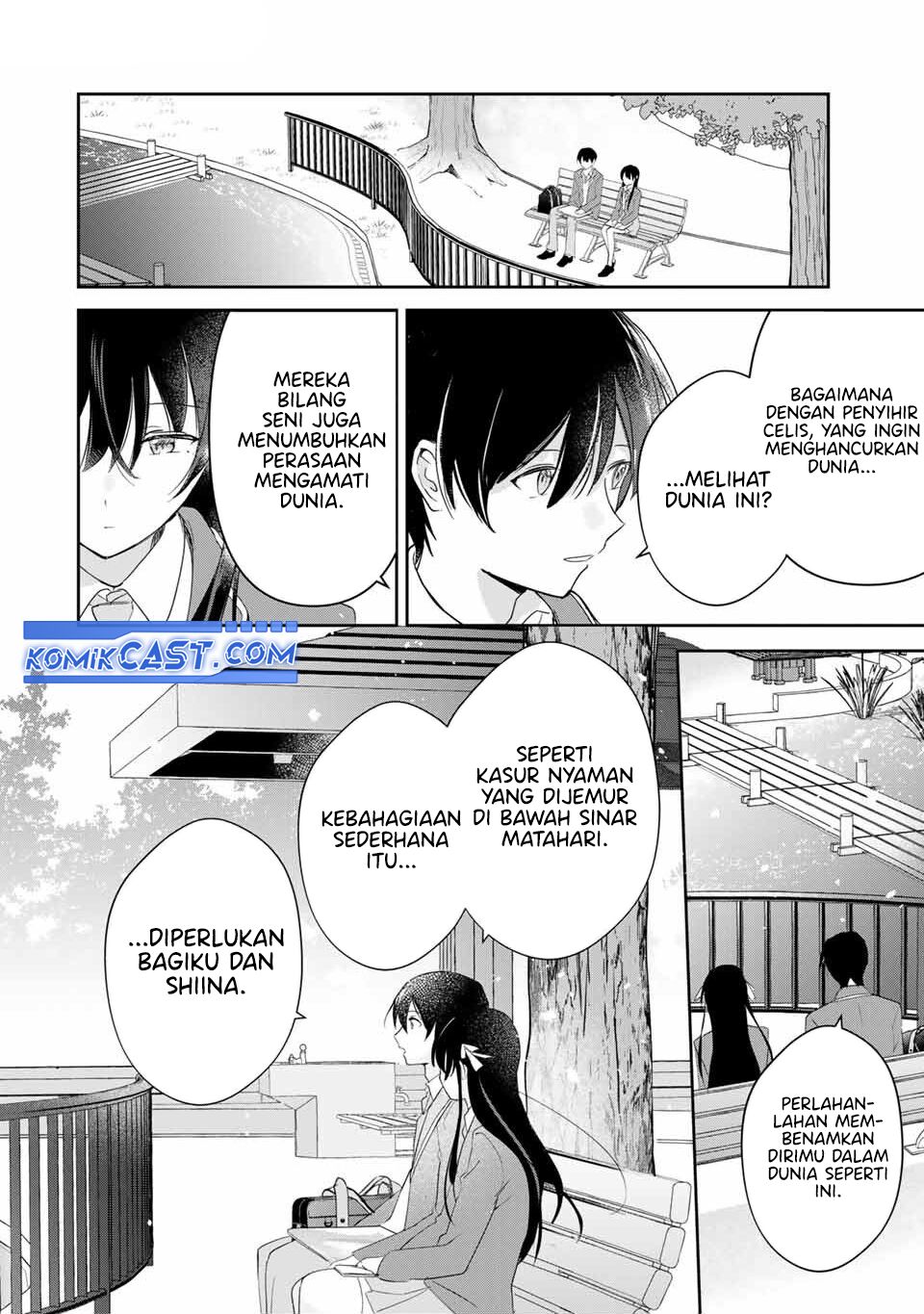 Eiyuu to Majo no Tensei Rabu Kome chapter 13