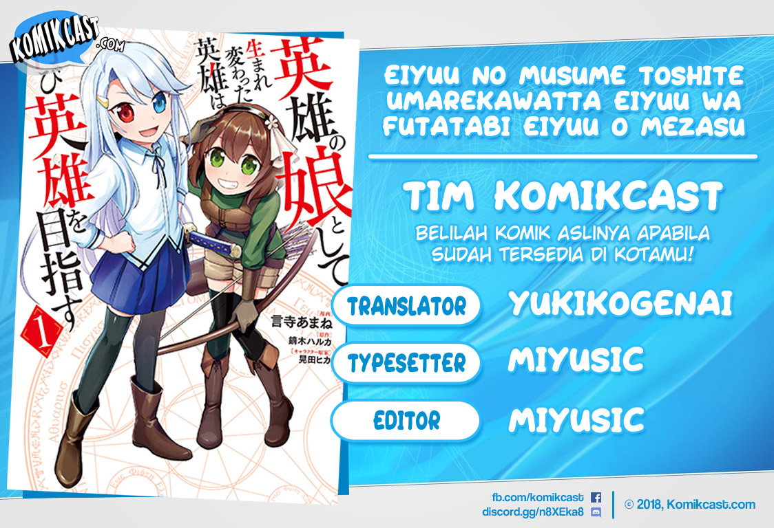 Eiyū no Musume to Shite Umarekawatta Eiyū wa Futatabi Eiyū o Mezasu Chapter 10 Bahasa Indonesia