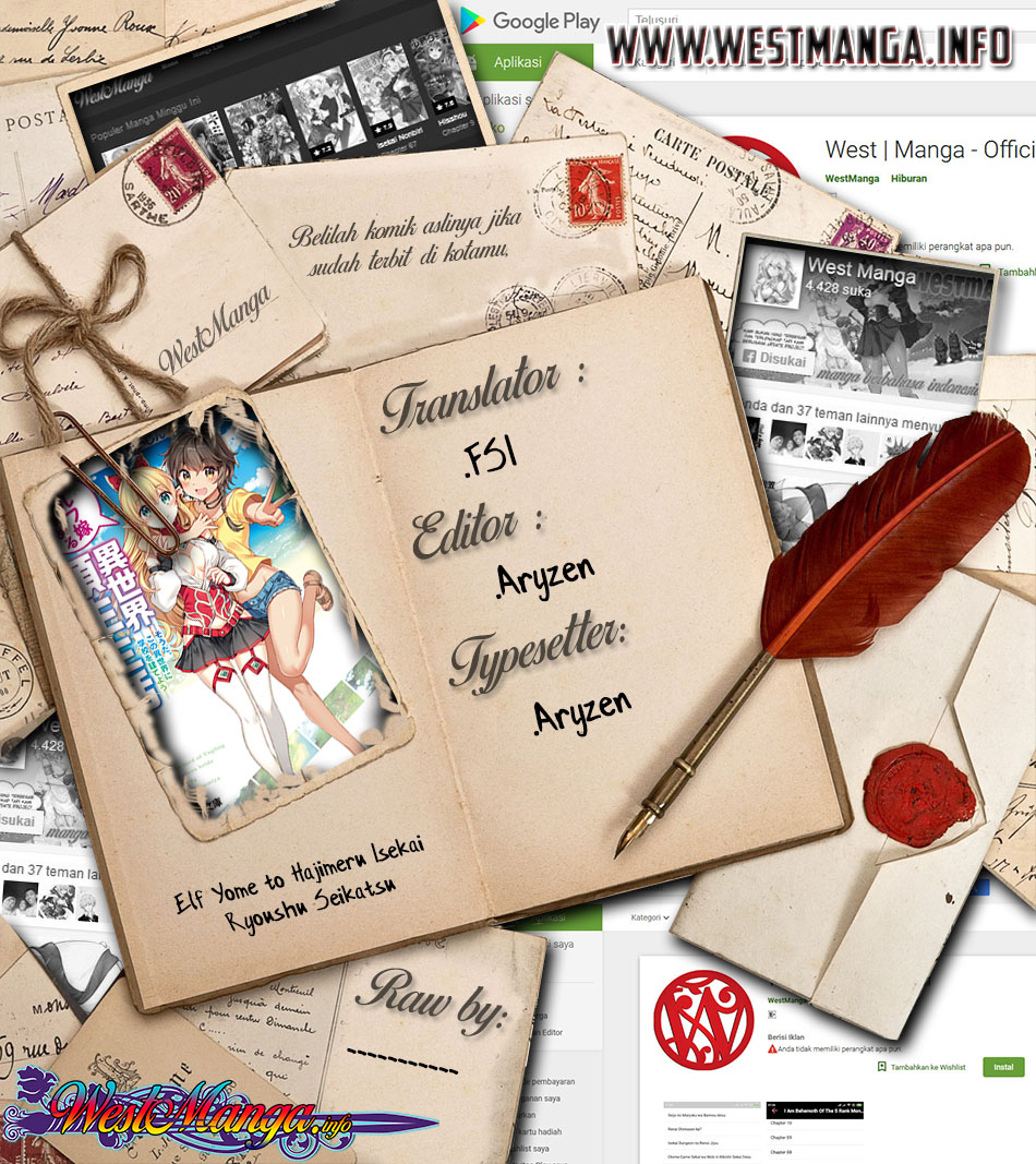 Elf Yome to Hajimeru Isekai Ryoushu Seikatsu Chapter 23 Bahasa Indonesia