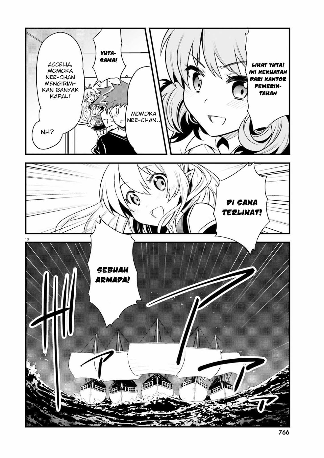 Elf Yome to Hajimeru Isekai Ryoushu Seikatsu Chapter 23 Bahasa Indonesia