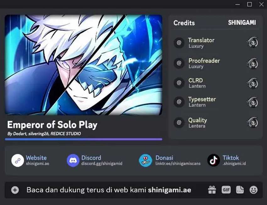 Emperor Of Solo Play chapter 11
