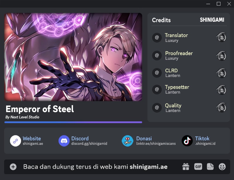 Emperor Of Steel Chapter 39 Bahasa Indonesia