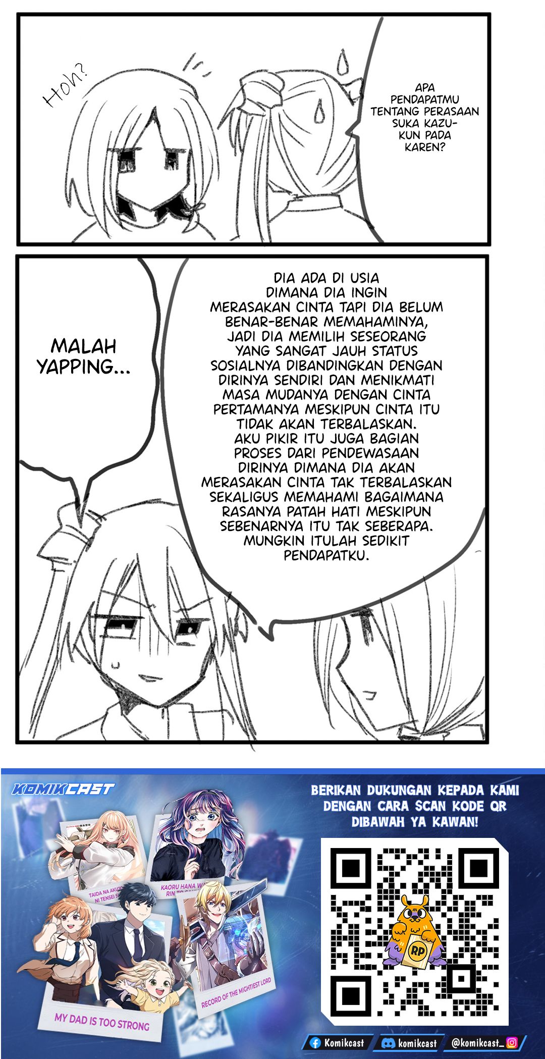 Enishi-kun wa Masho (Harem) Taishitsu ni Mezamemashita Chapter 21 Bahasa Indonesia