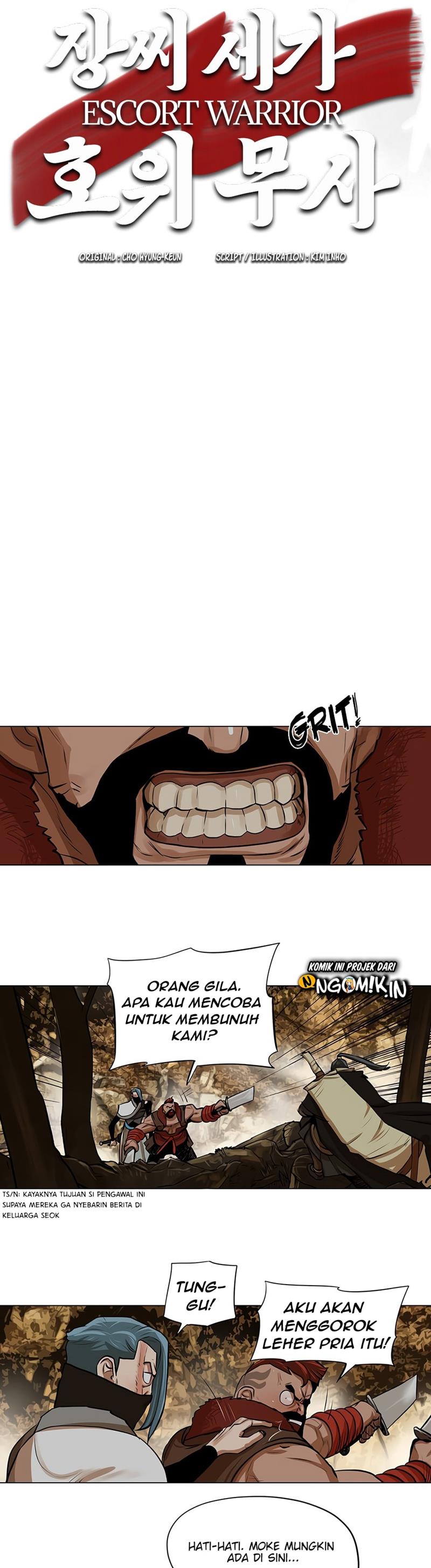 Escort Warrior Chapter 22 Bahasa Indonesia