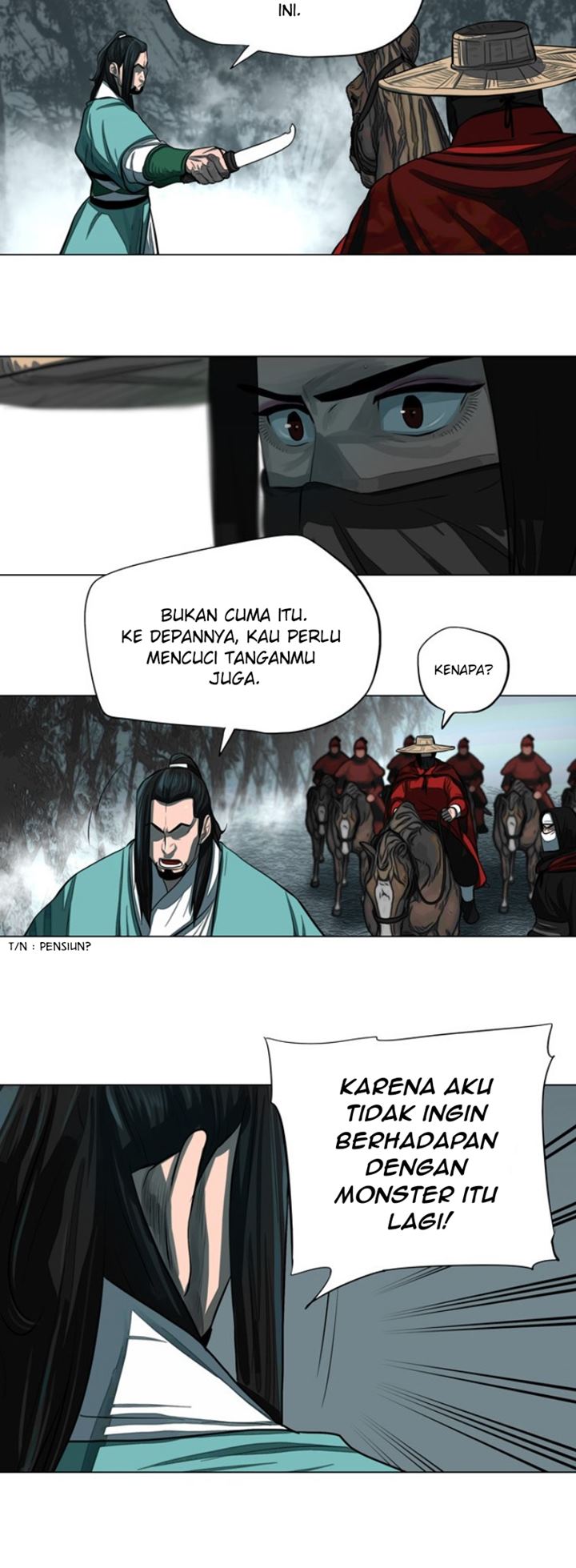 Escort Warrior Chapter 53 Bahasa Indonesia