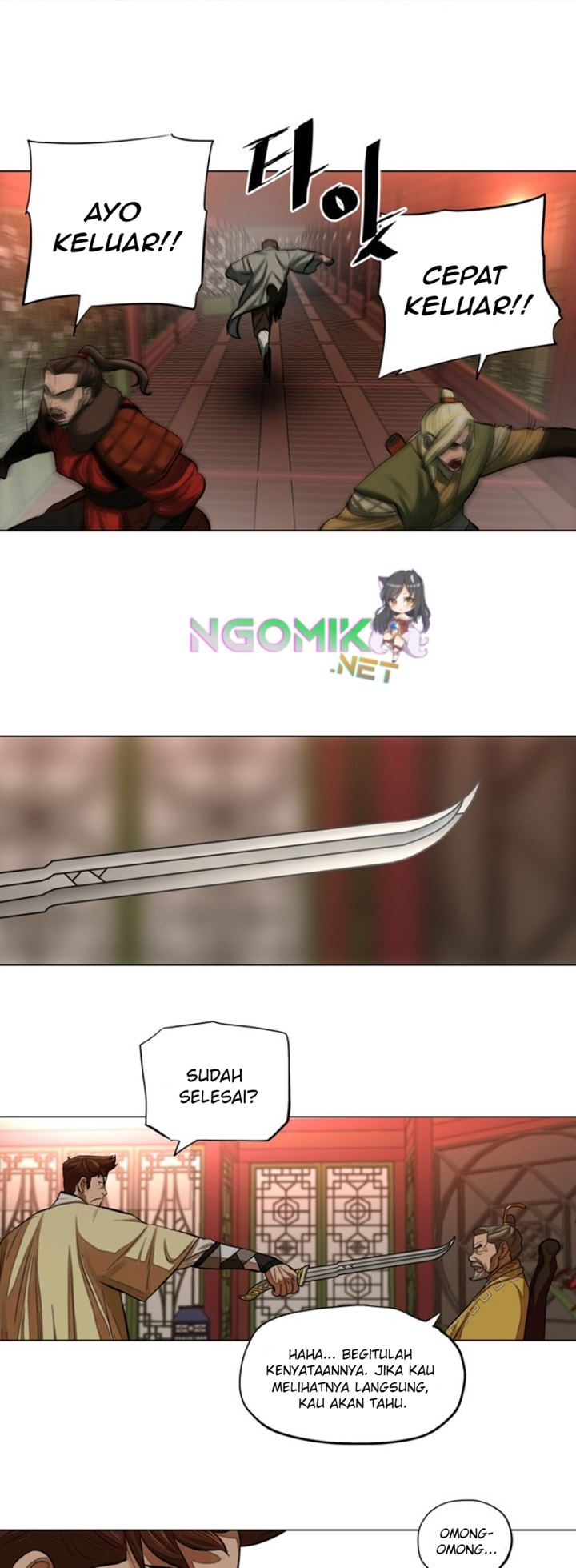 Escort Warrior Chapter 53 Bahasa Indonesia