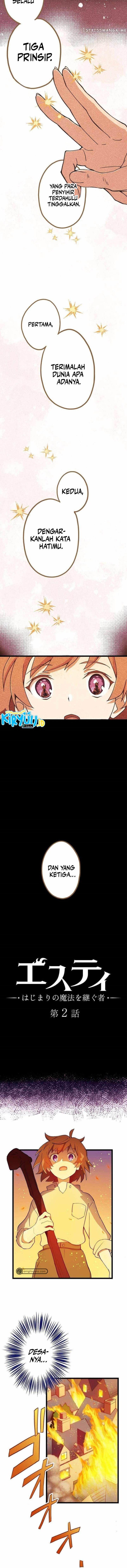 Estea: Inheritor of the Magic of the Beginning Chapter 02 Bahasa Indonesia