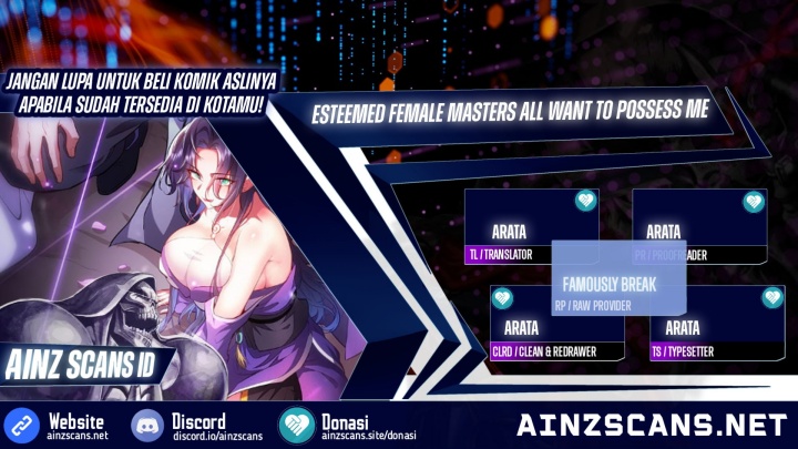 Esteemed Female Masters All Want to Possess Me chapter 24
