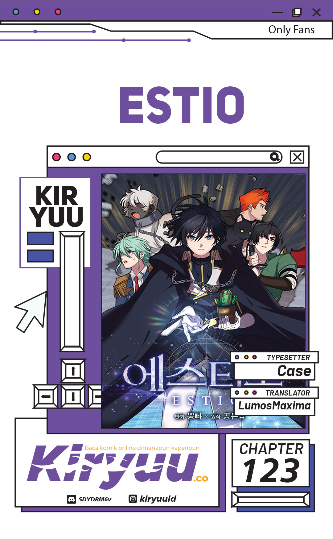 Estio Chapter 123 Bahasa Indonesia