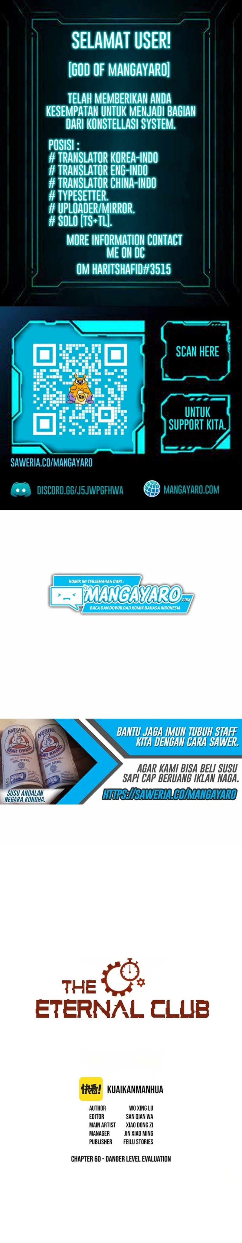 Eternal Club Chapter 60 Bahasa Indonesia