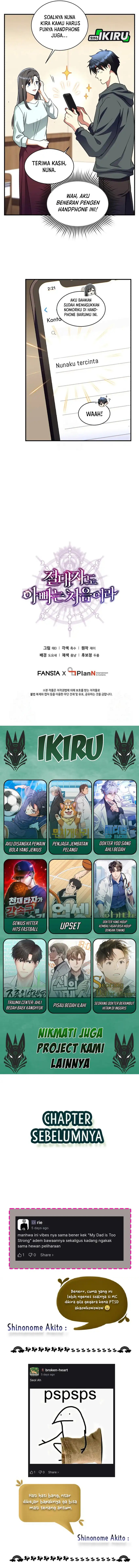 Even the Absolute Being Is a First-Time Dad Chapter 22 Bahasa Indonesia