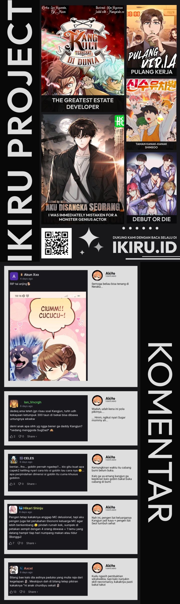 Even the Absolute Being Is a First-Time Dad Chapter 27 Bahasa Indonesia