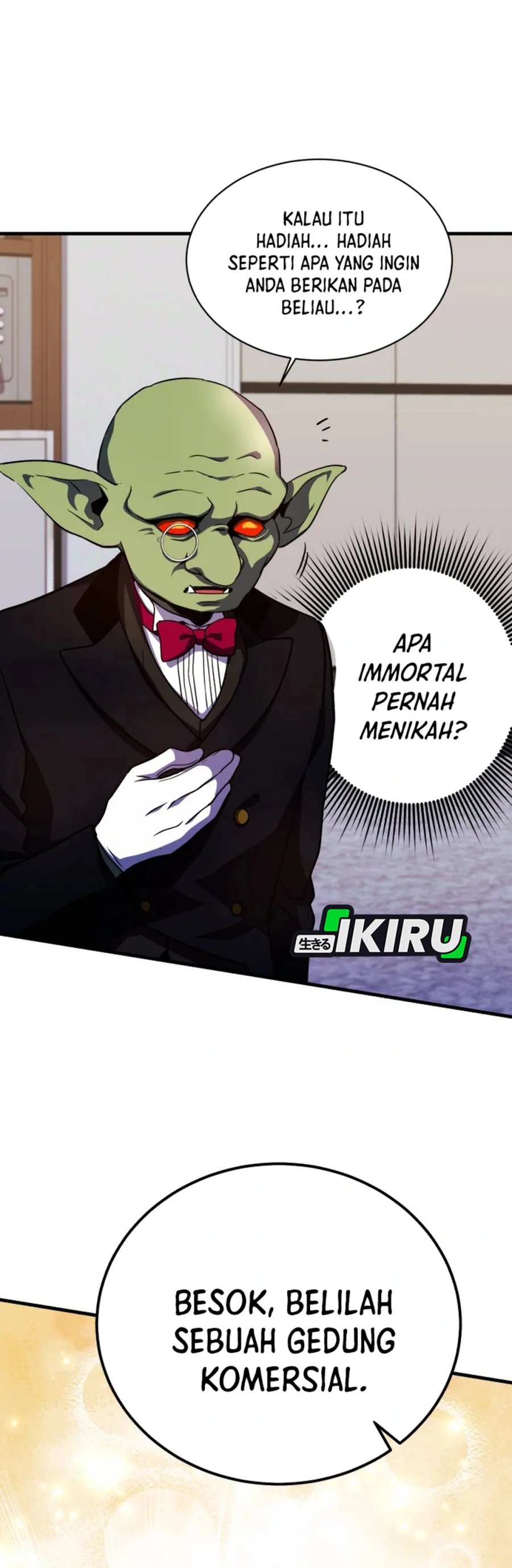 Even the Absolute Being Is a First-Time Dad Chapter 29 Bahasa Indonesia