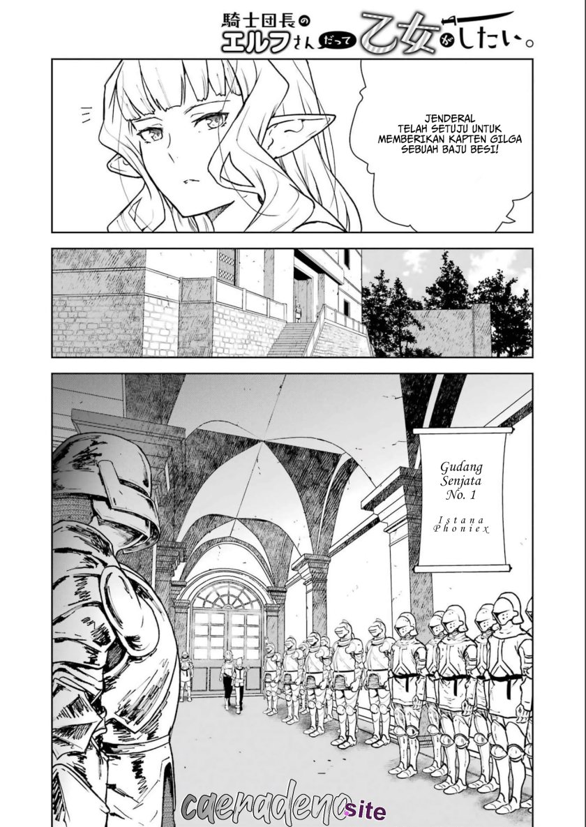Even the Captain Knight, Miss Elf, Wants to be a Maiden Chapter 03 Bahasa Indonesia