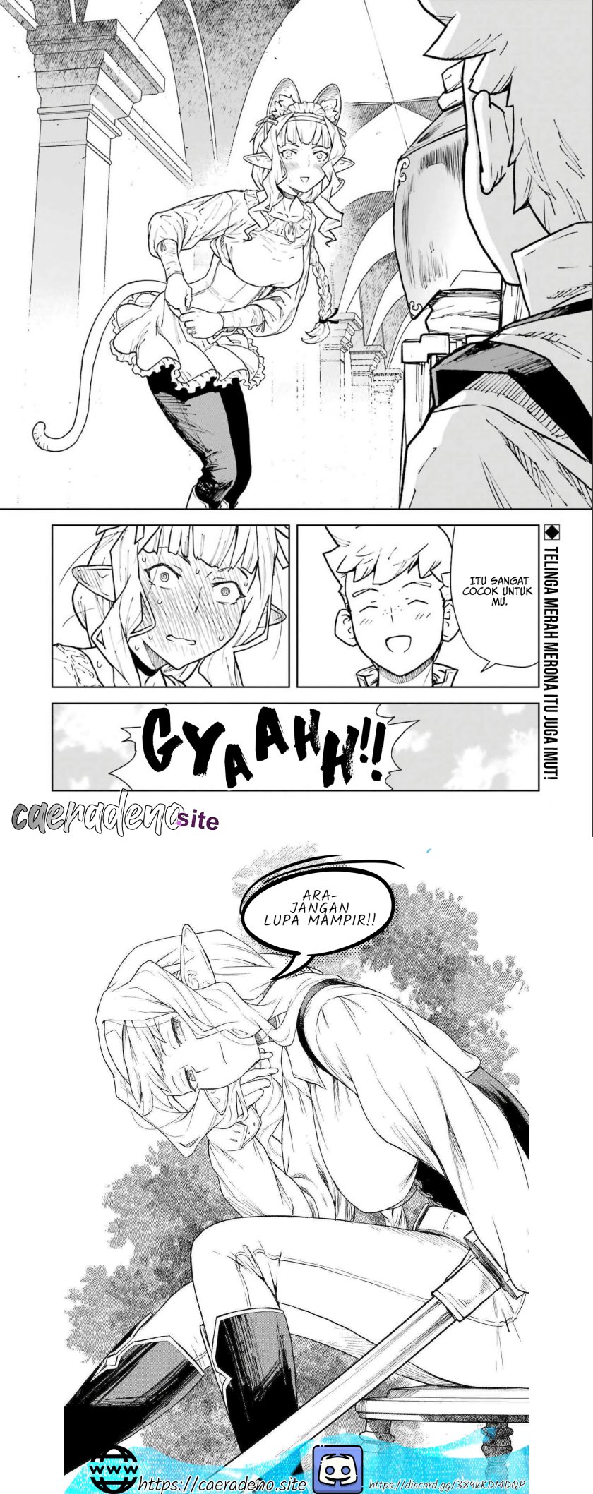 Even the Captain Knight, Miss Elf, Wants to be a Maiden Chapter 03 Bahasa Indonesia