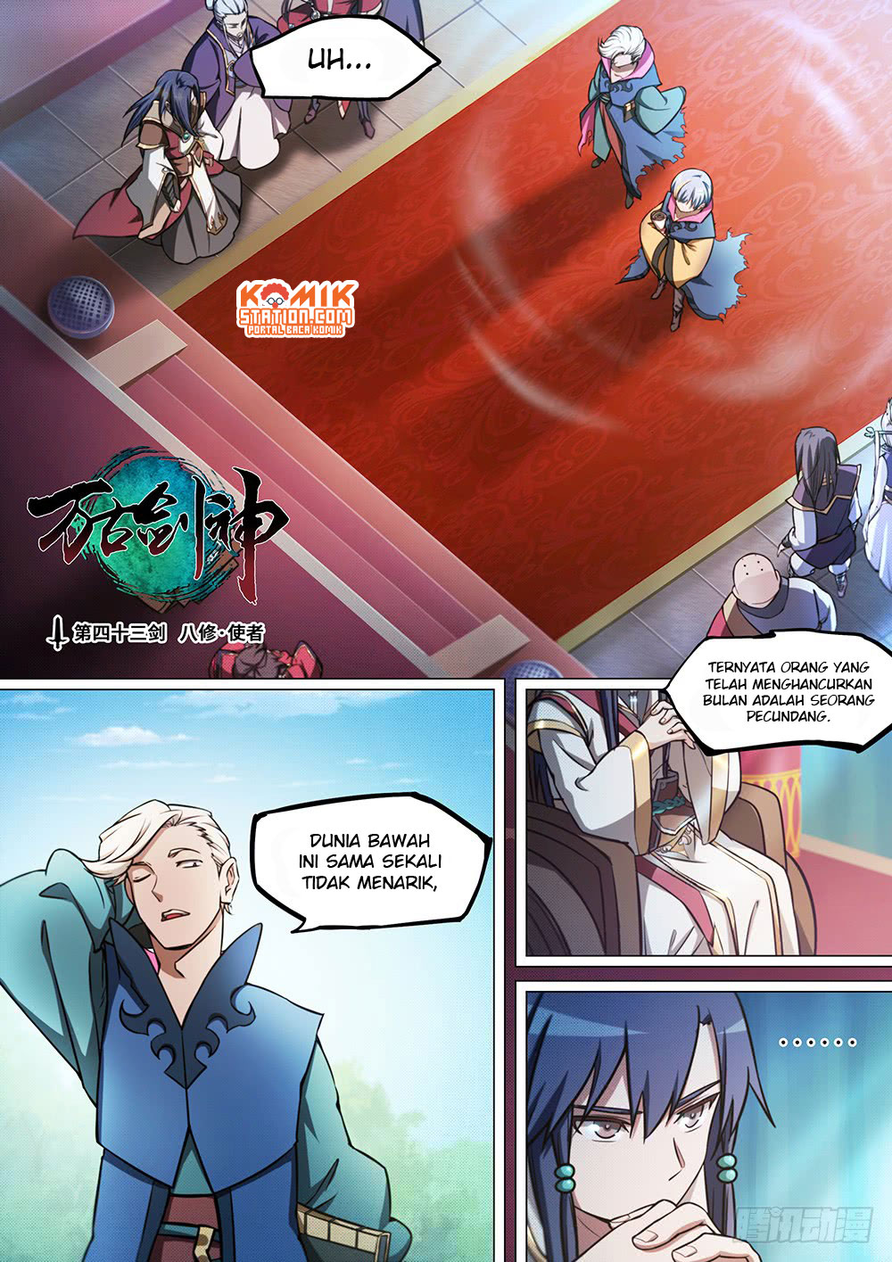 Everlasting God of Sword Chapter 43 Bahasa Indonesia