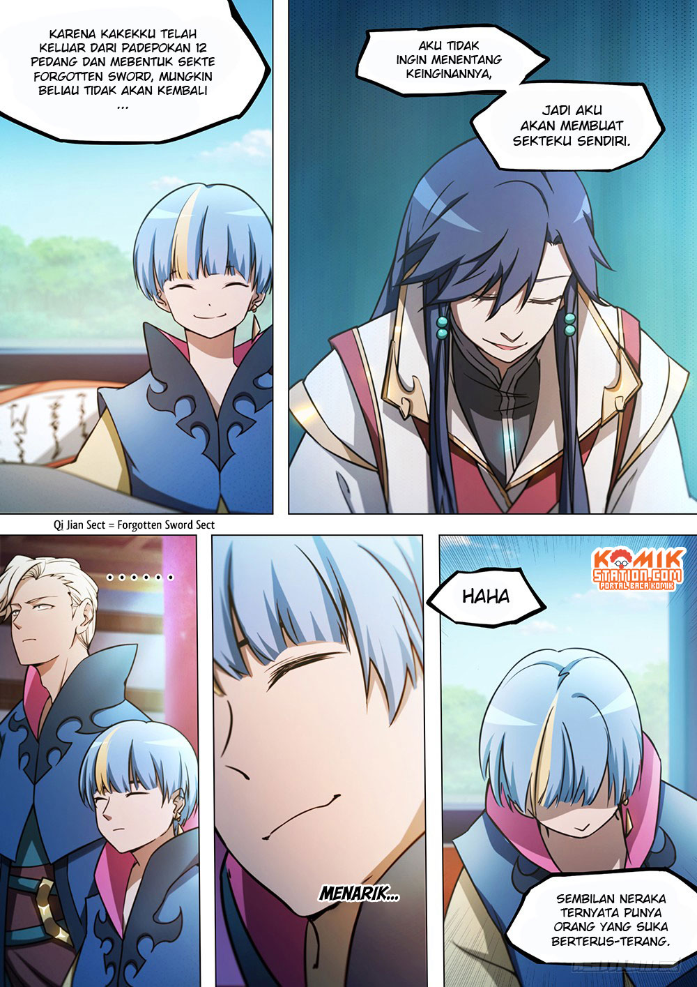 Everlasting God of Sword Chapter 43 Bahasa Indonesia