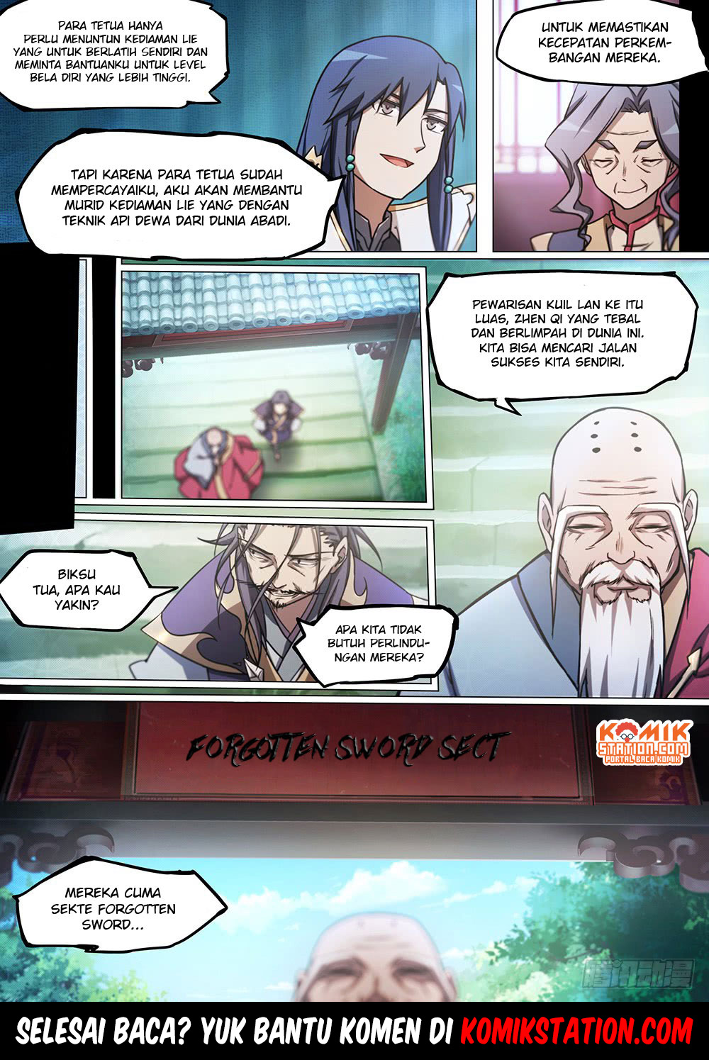 Everlasting God of Sword Chapter 43 Bahasa Indonesia