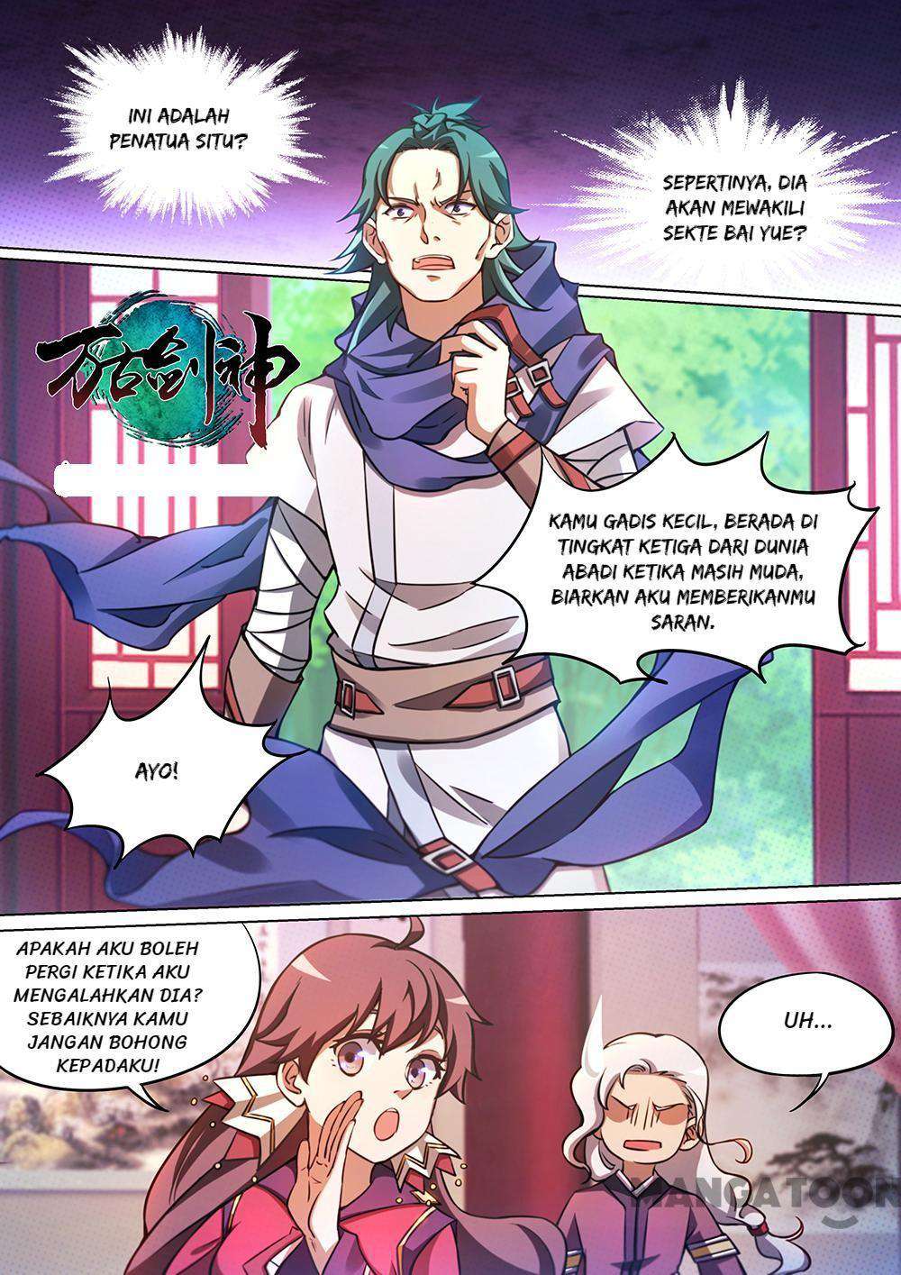 Everlasting God of Sword Chapter 58 Bahasa Indonesia