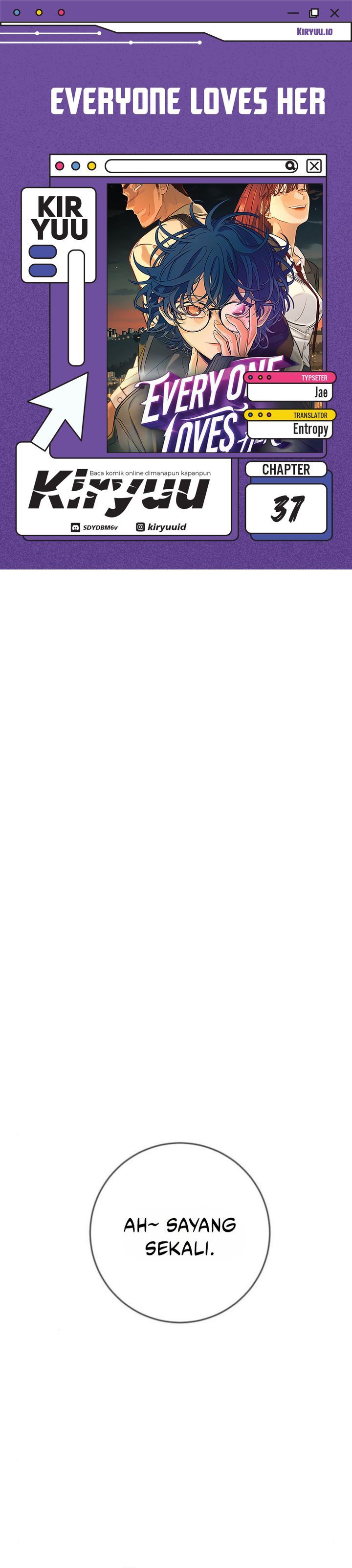 Everyone Loves Her Chapter 37 Bahasa Indonesia