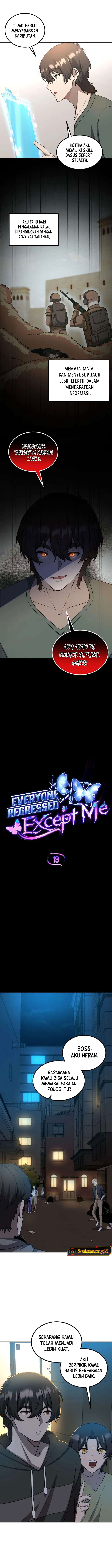 Everyone Regressed Except Me Chapter 19 Bahasa Indonesia