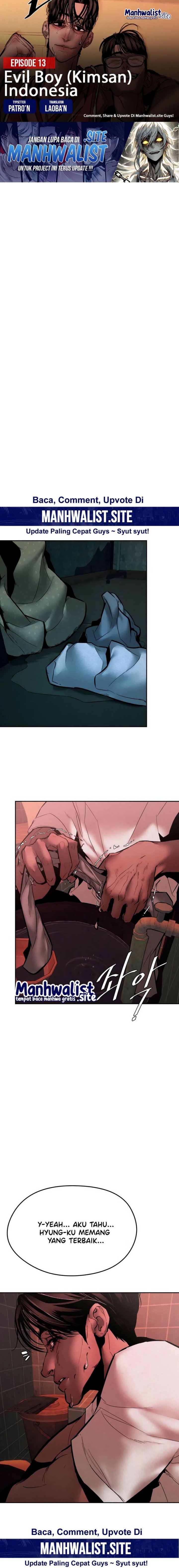 Evil Boy (Kimsan) Chapter 13 Bahasa Indonesia