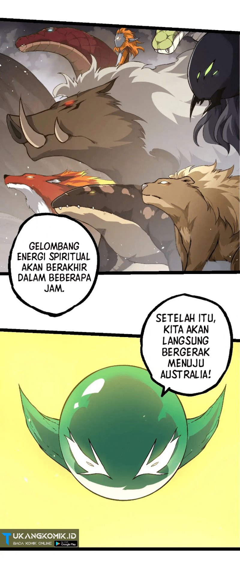 Evolution Begins With A Big Tree Chapter 217 Bahasa Indonesia
