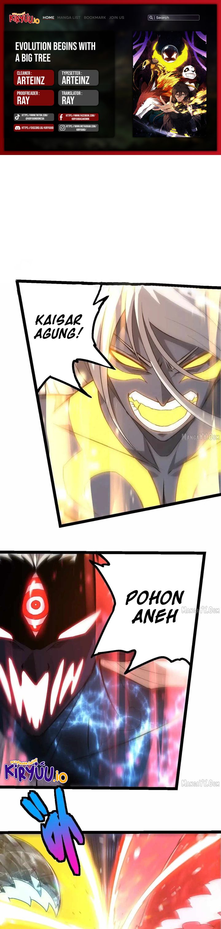 Evolution Begins With A Big Tree Chapter 449 Bahasa Indonesia