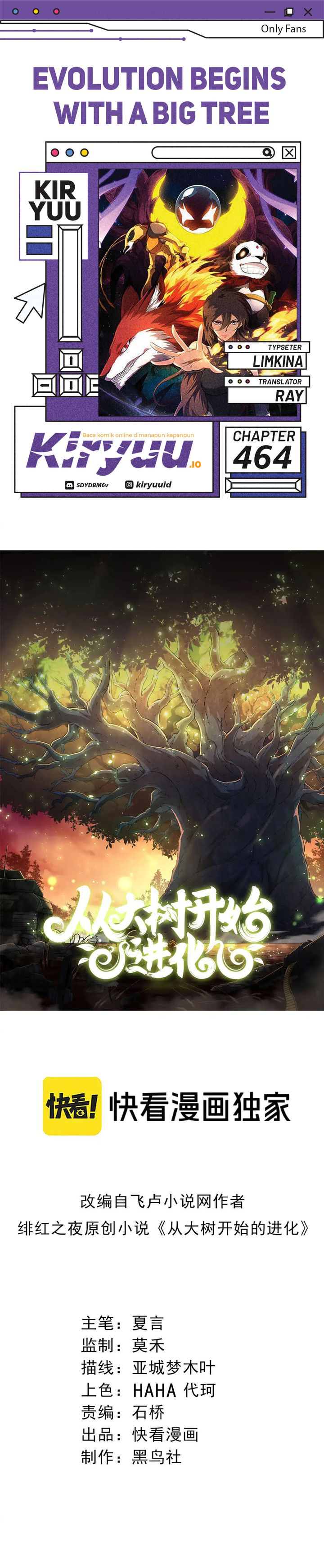Evolution Begins With A Big Tree Chapter 464 Bahasa Indonesia