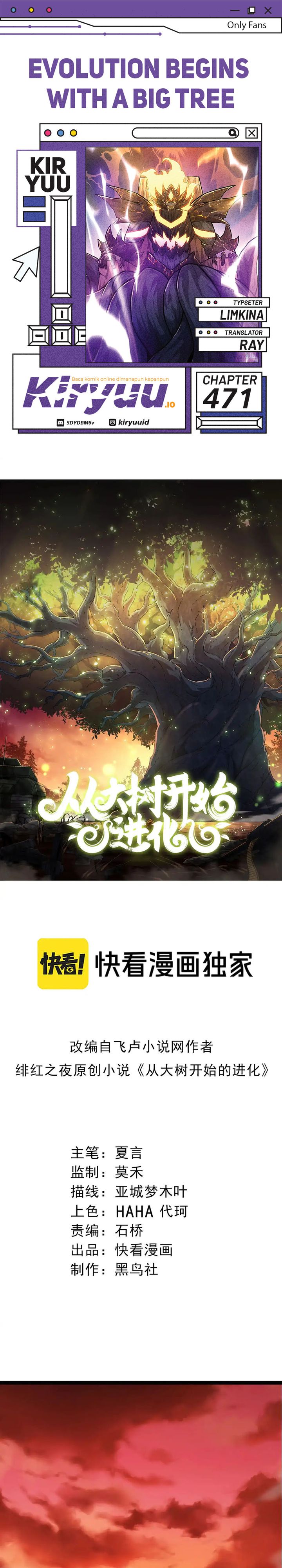 Evolution Begins With A Big Tree Chapter 471 Bahasa Indonesia