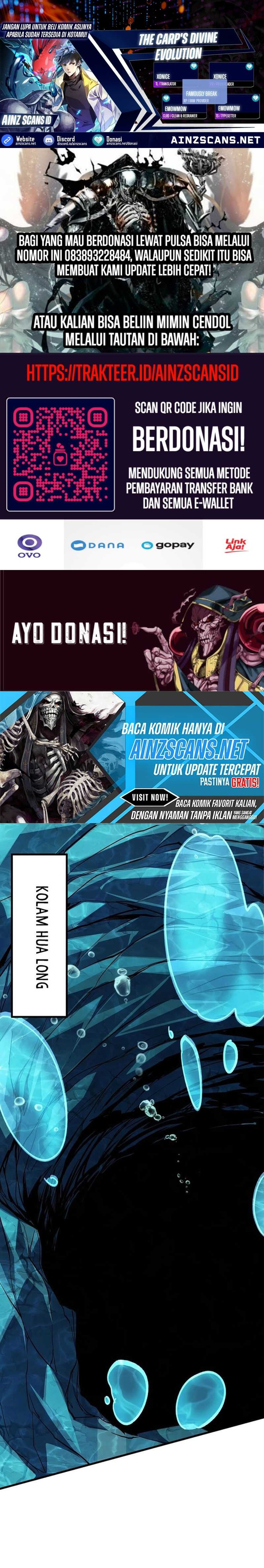 Evolution from Carp to Divine Dragon Chapter 08 Bahasa Indonesia