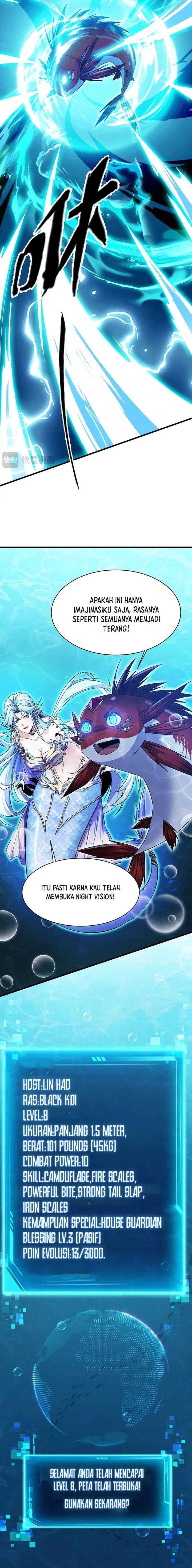 Evolution from Carp to Divine Dragon Chapter 08 Bahasa Indonesia