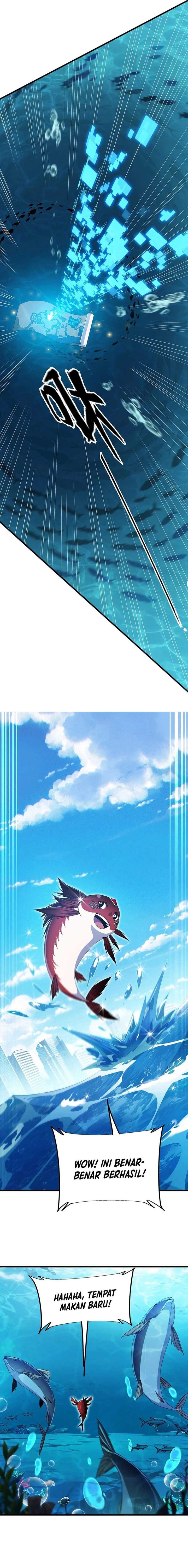 Evolution from Carp to Divine Dragon Chapter 08 Bahasa Indonesia