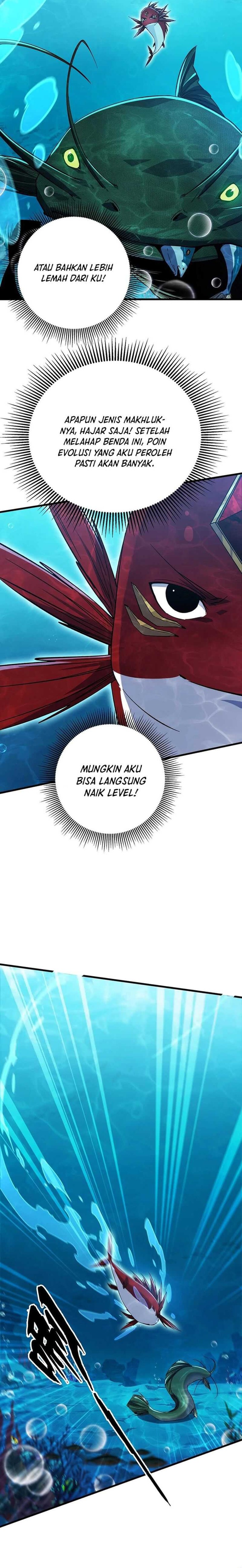 Evolution from Carp to Divine Dragon Chapter 08 Bahasa Indonesia